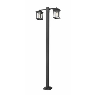 Portland Multi-Light Outdoor Post Light with Square Post