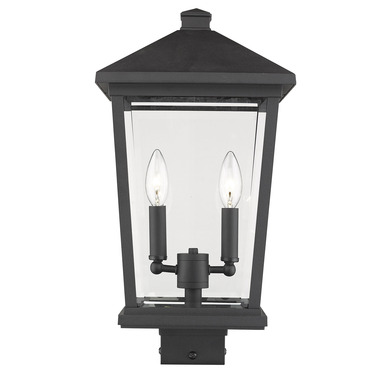Beacon Outdoor Post Light with Square Fitter
