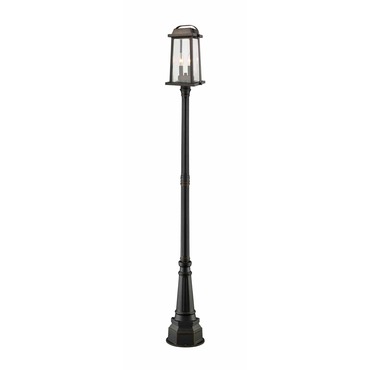 Millworks 564 Outdoor Pole Light | Z-Lite at Lightology Millworks 564 Outdoor Pole Light