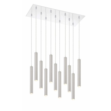 Forest Rectangle Multi Light Pendant | Z-Lite at Lightology Forest Rectangle Multi Light Pendant