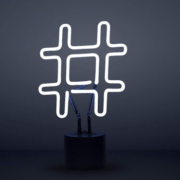 Hashtag Desk Lamp