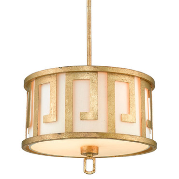 Lemuria Greek Convertible Pendant/ Semi Flush | Lucas + McKearn at Lightology Lemuria Greek Convertible Pendant/ Semi Flush
