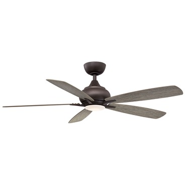 Doren Ceiling Fan with Light | Fanimation at Lightology Doren Ceiling Fan with Light