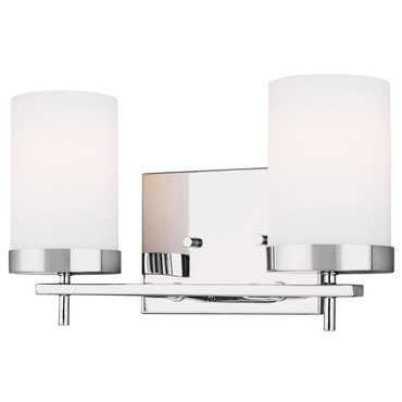 Zire Bathroom Vanity Light | Sea Gull Lighting at Lightology Zire Bathroom Vanity Light