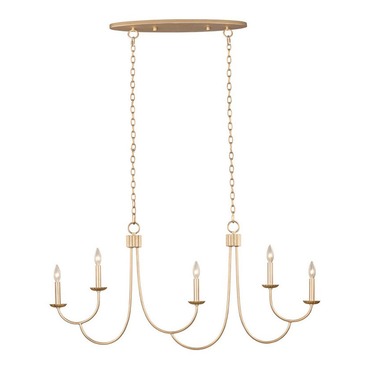 Kiera Linear Pendant | Kalco at Lightology Kiera Linear Pendant