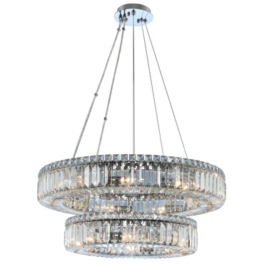 Rondelle 2 Tier Pendant