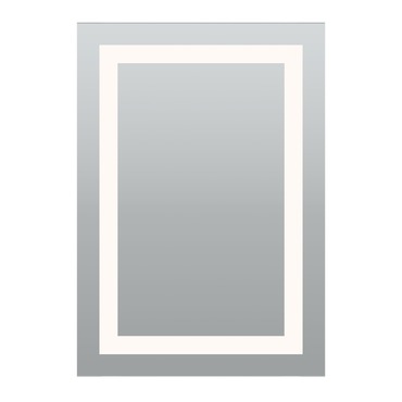 Plaza LG Tunable White Surface Mount Mirror DMX | PureEdge Lighting at Lightology Plaza LG Tunable White Surface Mount Mirror DMX