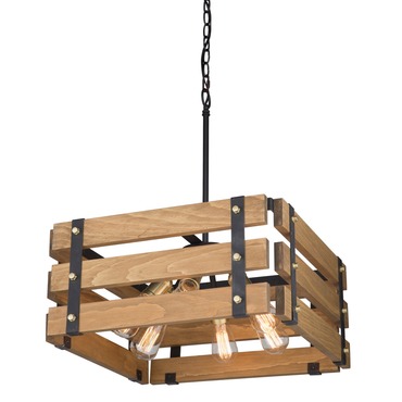 Barnyard Chandelier | Artcraft at Lightology Barnyard Chandelier