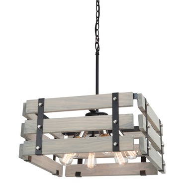 Barnyard Chandelier | Artcraft at Lightology Barnyard Chandelier