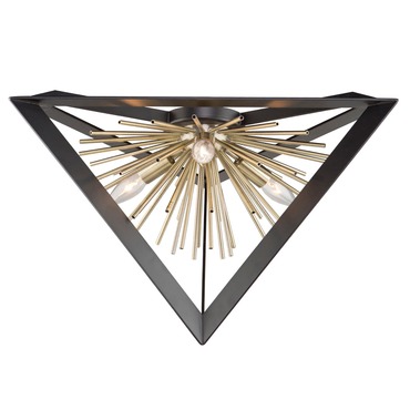 Sunburst Ceiling Flush Light | Artcraft at Lightology Sunburst Ceiling Flush Light