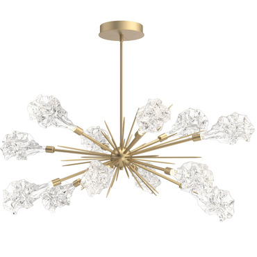 Blossom Oval Starburst Chandelier | Hammerton Studio at Lightology Blossom Oval Starburst Chandelier