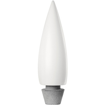 Kanpazar Outdoor Floor Lamp with Concrete Base