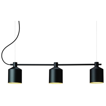 Silo Trio Linear Pendant | Zero at Lightology Silo Trio Linear Pendant