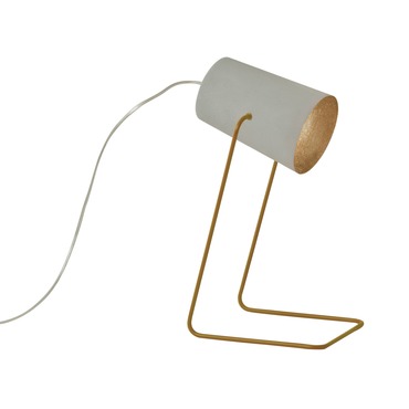 Matt Paint T Cemento Table Lamp | In-Es Artdesign at Lightology Matt Paint T Cemento Table Lamp
