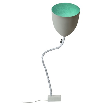 Matt Flower Cemento Floor Lamp