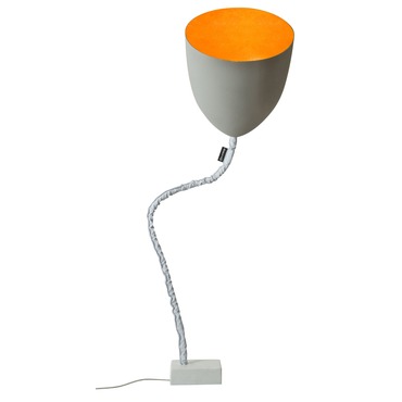 Matt Flower Cemento Floor Lamp