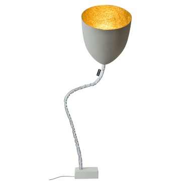 Matt Flower Cemento Floor Lamp