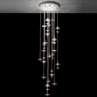 Gamma Multi Light Pendant | Melogranoblu at Lightology Gamma Multi Light Pendant