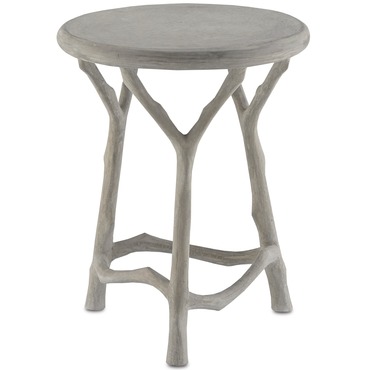 Hidcote Table / Stool | Currey & Company at Lightology Hidcote Table / Stool