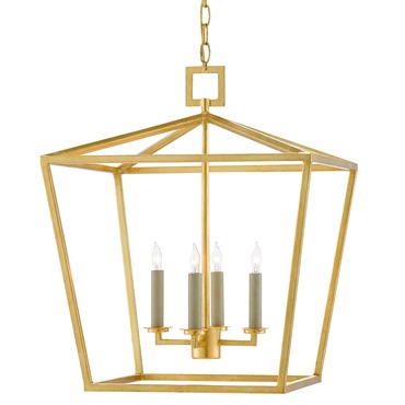 Denison Lantern Pendant | Currey & Company at Lightology Denison Lantern Pendant