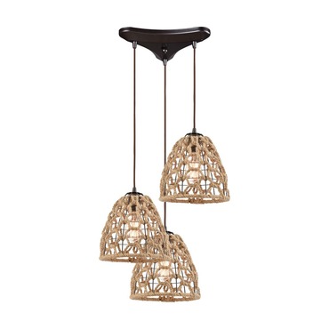 Coastal Inlet 3 Light Pendant