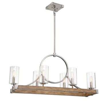 Country Estates Linear Chandelier | Minka Lavery at Lightology Country Estates Linear Chandelier