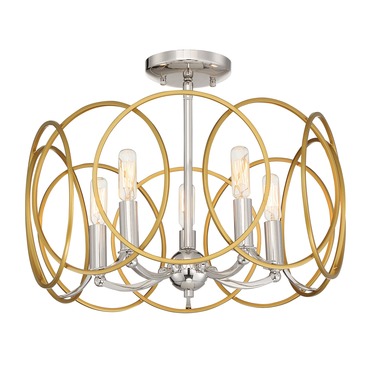 Chassel Convertible Flush Mount / Pendant | Minka Lavery at Lightology Chassel Convertible Flush Mount / Pendant