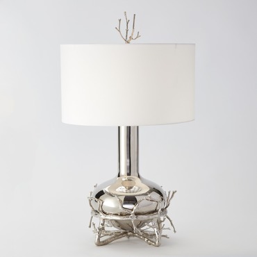Fat Twig Table Lamp | Global Views at Lightology Fat Twig Table Lamp