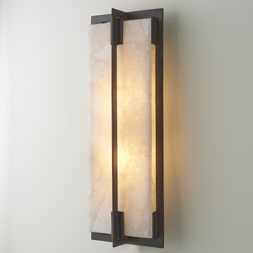 Quartz Wall Sconce | Global Views at Lightology Quartz Wall Sconce