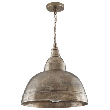 Oxidized Bell Pendant