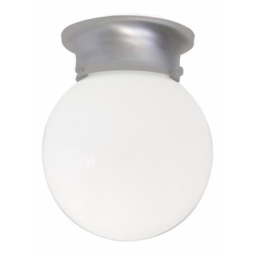 Globe Flush Ceiling Light Fixture