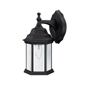Cast Aluminum Outdoor Lantern Wall Sconce | Capital Lighting at Lightology Cast Aluminum Outdoor Lantern Wall Sconce
