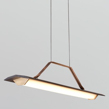 Penna Linear Pendant | Cerno at Lightology Penna Linear Pendant