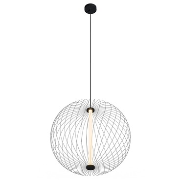 Wireframe Atom Round Pendant | Modern Lighting at Lightology Wireframe Atom Round Pendant