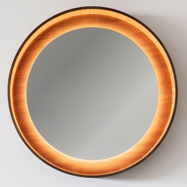 Halo LED Mirror | Lightology Collection at Lightology Halo LED Mirror