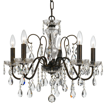 Butler Chandelier | Crystorama at Lightology Butler Chandelier