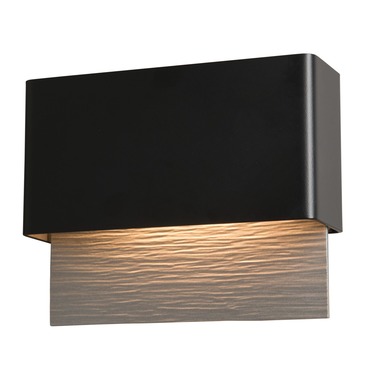 Stratum Outdoor Wall Sconce | Hubbardton Forge at Lightology Stratum Outdoor Wall Sconce