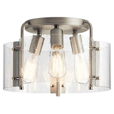 Thoreau Semi Flush Ceiling Light | Kichler at Lightology Thoreau Semi Flush Ceiling Light