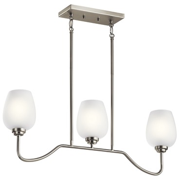 Valserrano Linear Chandelier | Kichler at Lightology Valserrano Linear Chandelier