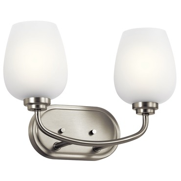 Valserrano Bathroom Vanity Light | Kichler at Lightology Valserrano Bathroom Vanity Light