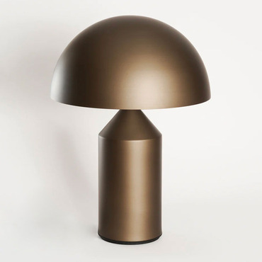 Atollo Bronze Metal Table Lamp | Oluce Srl at Lightology Atollo Bronze Metal Table Lamp