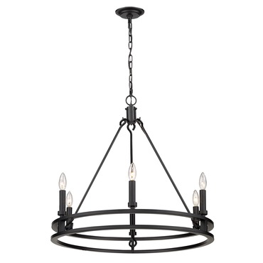 Dennison Chandelier | Z-Lite at Lightology Dennison Chandelier