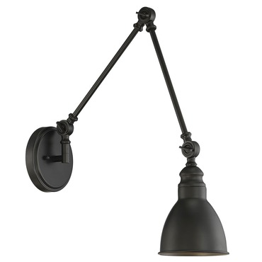Dakota Adjustable Wall Sconce | Savoy House at Lightology Dakota Adjustable Wall Sconce