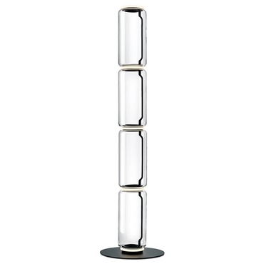 Noctambule High Cylinder Floor Lamp with Big Base | FLOS at Lightology Noctambule High Cylinder Floor Lamp with Big Base
