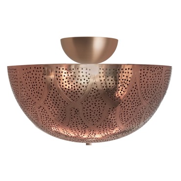 Zana Semi Flush Ceiling Light | Dounia Home at Lightology Zana Semi Flush Ceiling Light