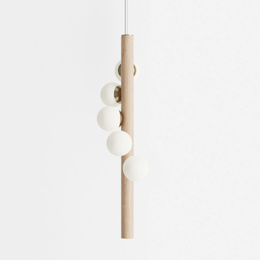 Willow Vertical Pendant | hollis+morris at Lightology Willow Vertical Pendant