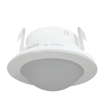 NL Series 3IN Frosted Dome Lens Trim with Reflector | Nora Lighting at Lightology NL Series 3IN Frosted Dome Lens Trim with Reflector
