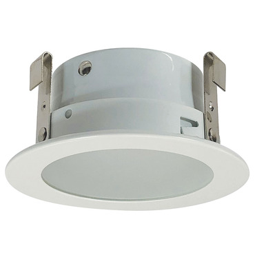 NL Series 3IN Frosted Flat Lens Trim with Reflector
