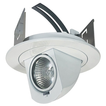 Nora Lighting NL-445 4" Adjustable Slot Aperture Low Voltage Trim 