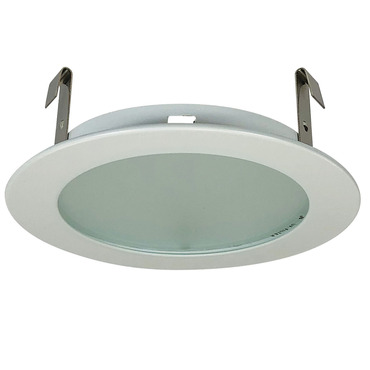 4IN Round Line Voltage PAR Trim with Frost Lens